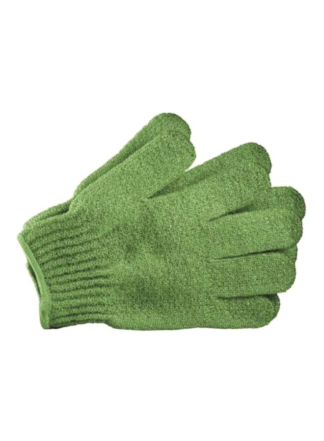 قفازات حمام أخضر