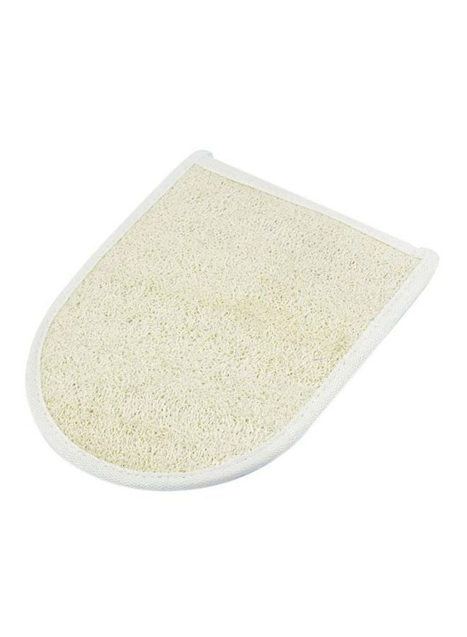 YORK Loofa Bodywash Glove Beige/White 28x18x1cm
