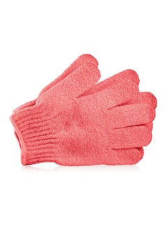 THE BODY SHOP Pack Of 2 Bath Gloves Pink 18cm  - Image 2