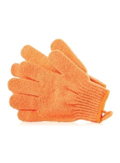 THE BODY SHOP 2-Piece Bath Gloves Orange 18cm  - Image 2