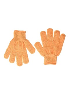 THE BODY SHOP 2-Piece Bath Gloves Orange 18cm  - Image 3