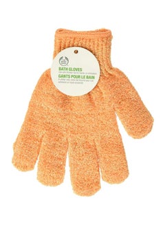 THE BODY SHOP 2-Piece Bath Gloves Orange 18cm  - Image 5