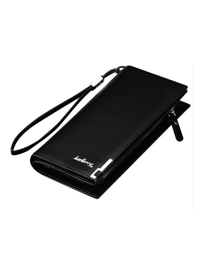 baellerry Polyurethane  - Clip Wallet Black - Image 1