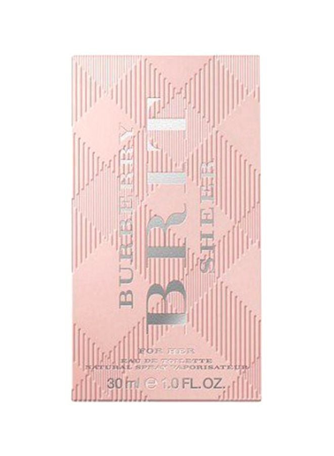 BURBERRY Brit Sheer EDT 30ml - Image 3