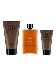 Guilty Absolute Travel Set 1 x EDP (90), 1 x After Shave Balm (50), 1 x Shampoo (50)ml