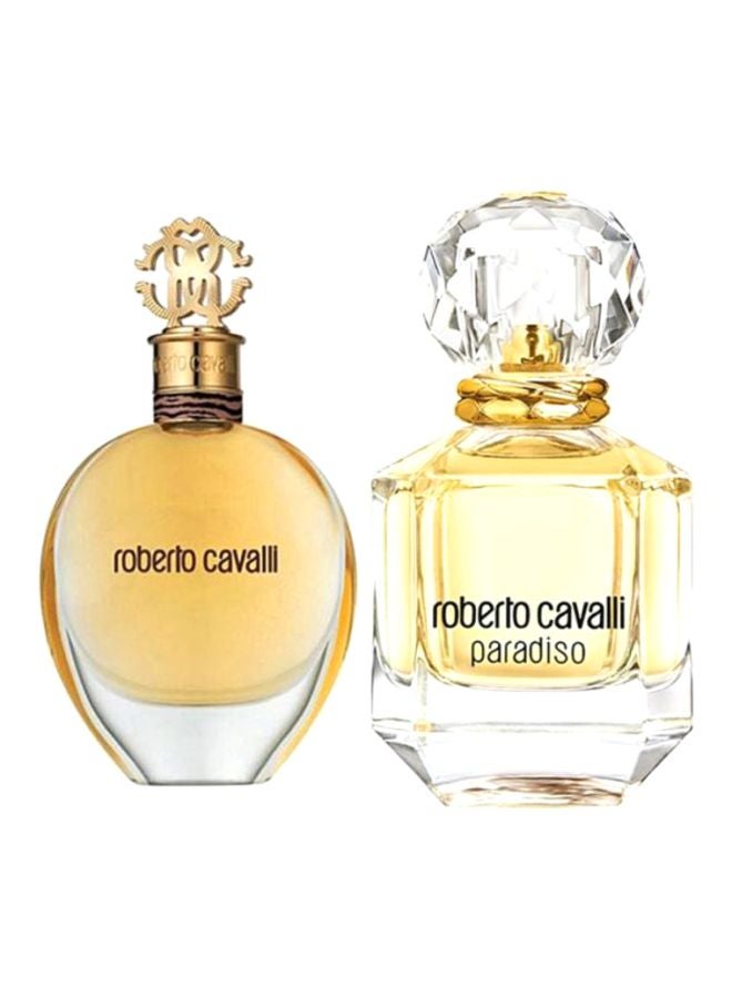 روبرتو كافالي - طقم هدايا جديد باراديسو Roberto Cavalli EDP 75 Ml, Paradiso EDP 75ملليلتر - Image 1