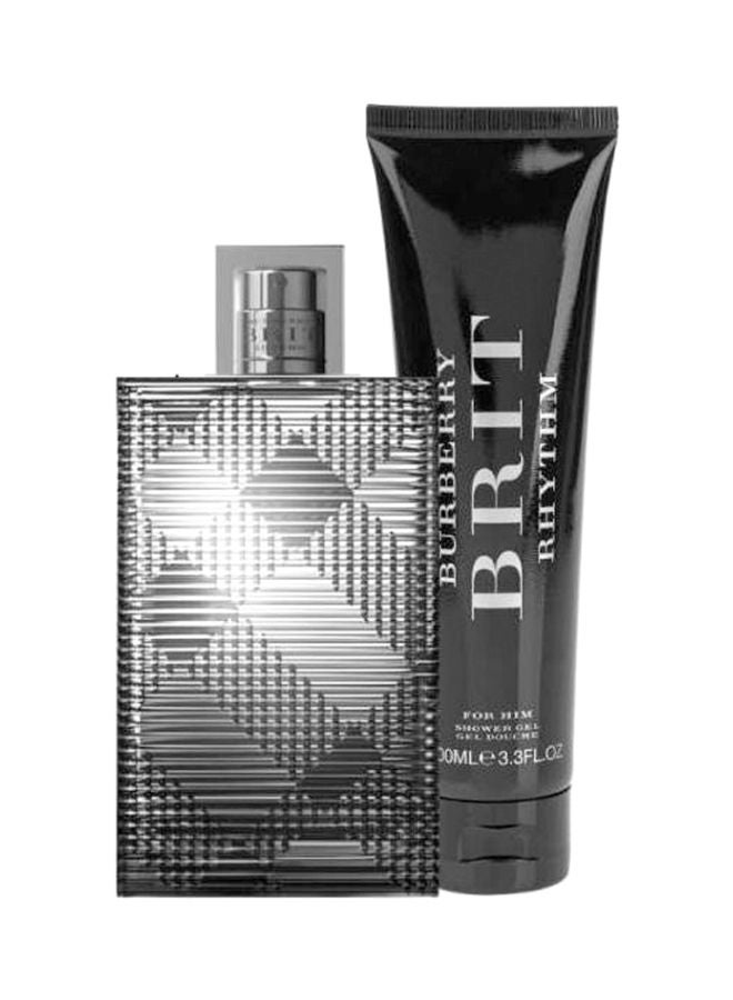 BURBERRY Brit Rhythm Gift Set Brit Rhythm EDT 1x90, Shower Gel 1x100ml  - Image 1