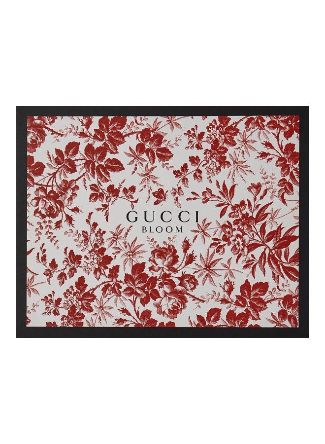 GUCCI 3-Piece Bloom Gift Set EDP Spray 100, Body Lotion 100, Mini Roll-On EDP 7.4ml - Image 3