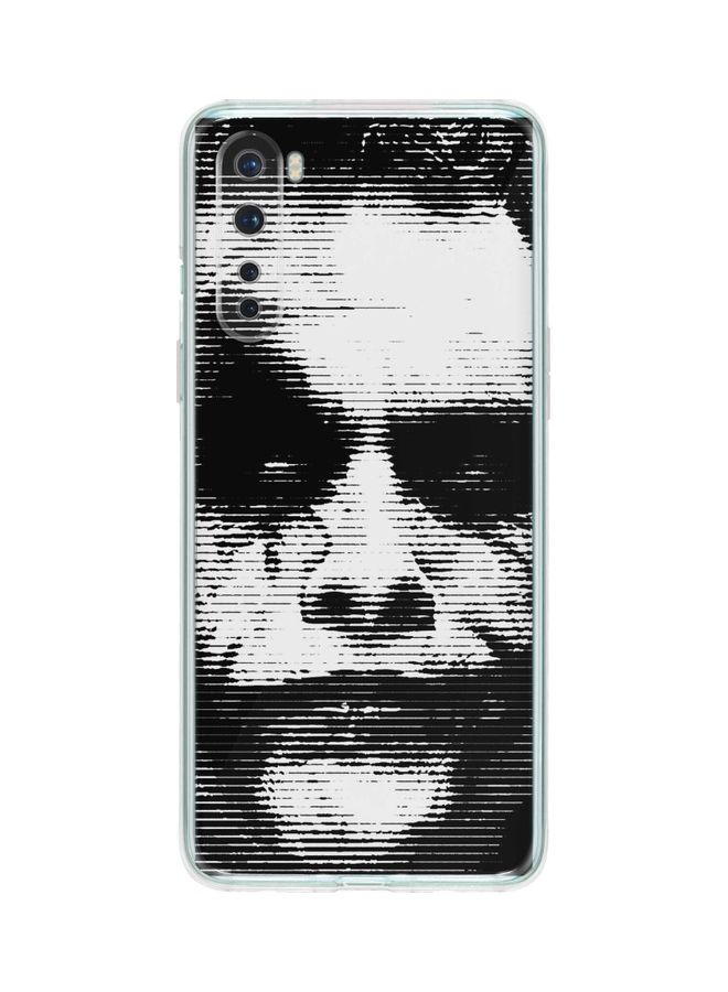 Stylizedd Joker Classic Case Cover For Oneplus Nord Black/White - Image 1