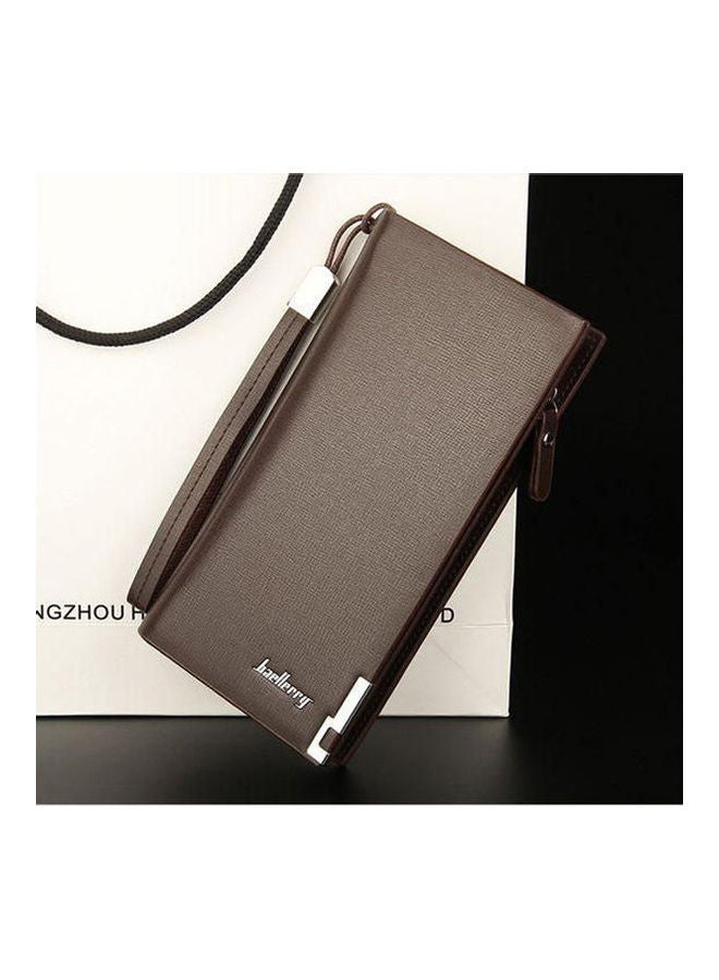 بايلليري محفظة ثنائية الطي وبتصميم مميز بني - Image 2