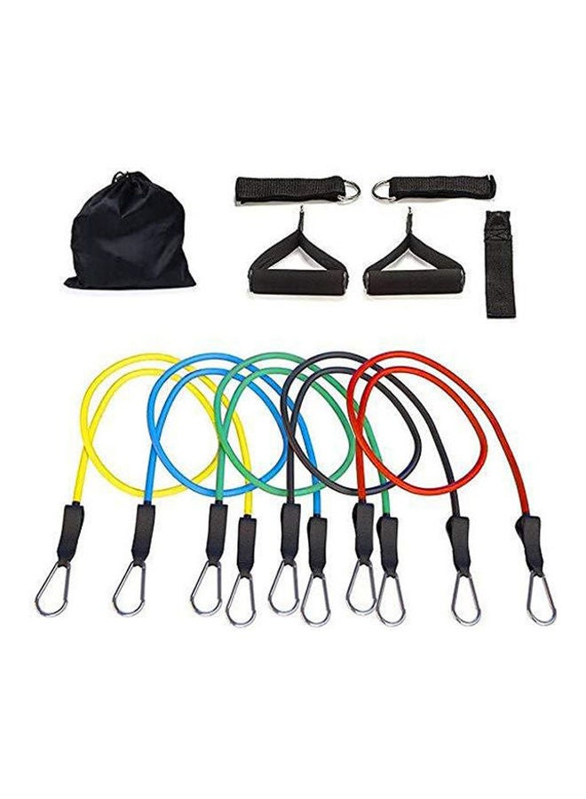 Kanteen Store 11-Piece /Set Pull Rope Crossfit Fitness Body Exercises Resistance Latex Tubes 20cm  - Image 1