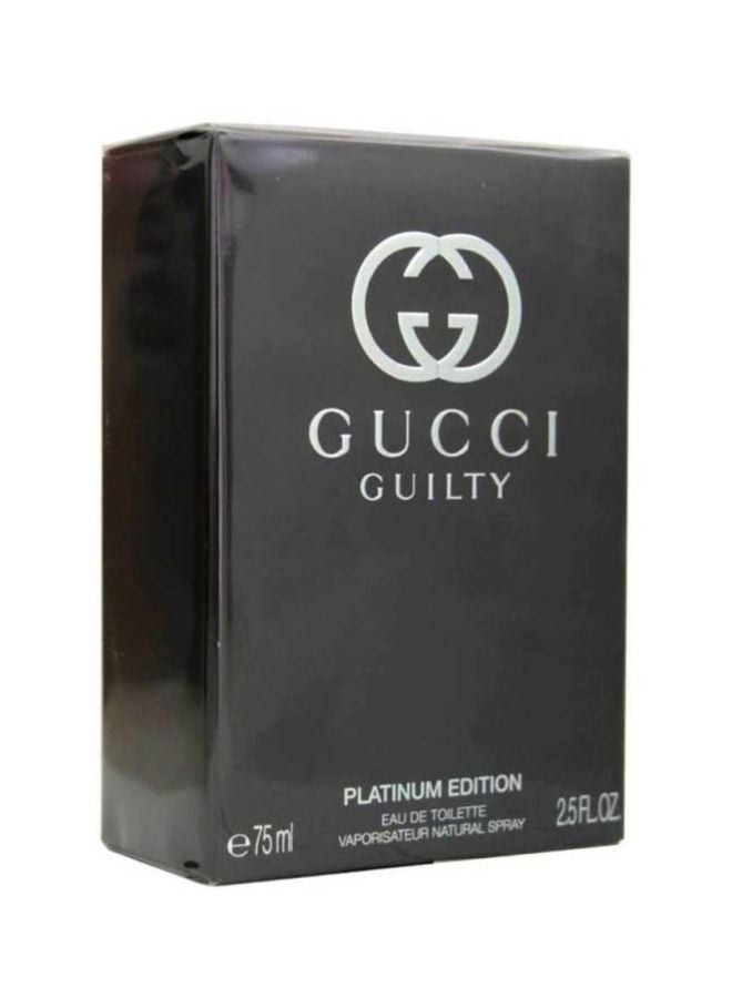 غوتشي ماء تواليت جيلتي بلاتينيوم 75ملليلتر - Image 3