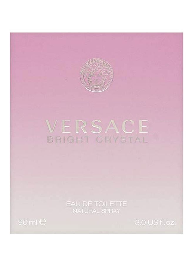 VERSACE Bright Crystal Edt 90ml  - Image 3