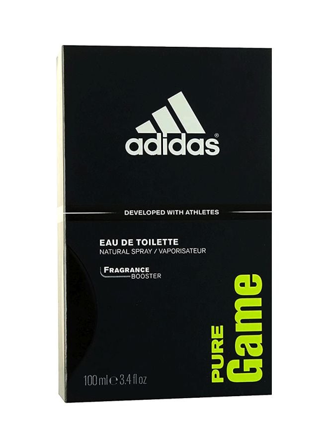 اديداس مجموعة بيور جيم المكونة من أو دي تواليت وبخاخ جسم مزيل للعرق متعدد الألوان Deodorant(150),EDT(100)ملليلتر - Image 3
