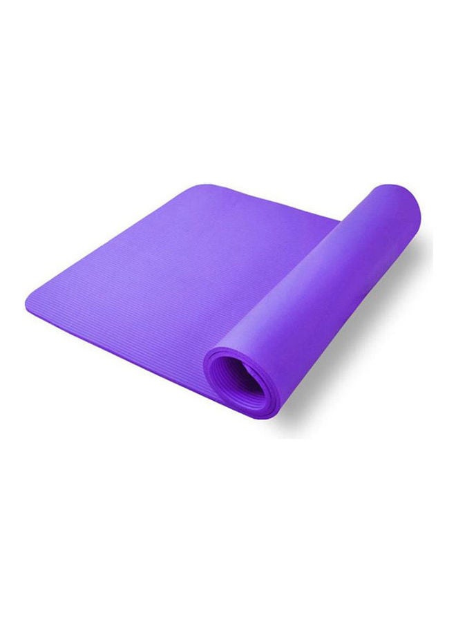 Indoor yoga supplies thickening long yoga mat non-slip fitness mat 183x61x1cm - Image 1