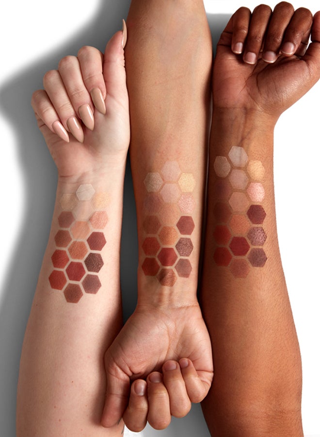 NYX PROFESSIONAL MAKEUP - Ultimate Multi-Finish Eye Shadow Palette 03 Warm Neutrals - Image 1
