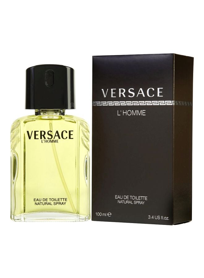 VERSACE - L'Homme EDT 100ml - Image 1