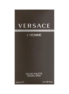 VERSACE L'Homme EDT 100ml  - Image 3
