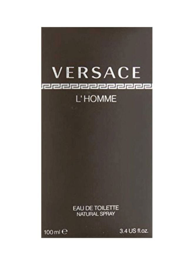 VERSACE - L'Homme EDT 100ml - Image 1
