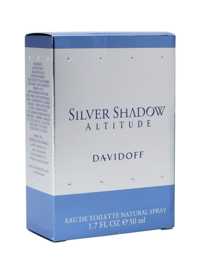 Davidoff - Silver Shadow Altitude Edt Spray 50ml - Image 1