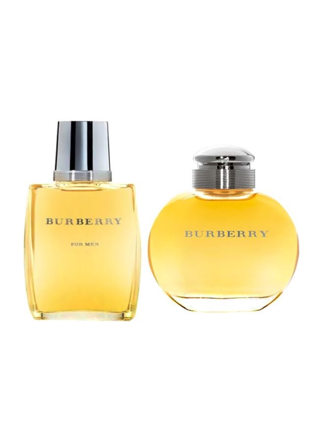 BURBERRY 2-Piece Classic EDT Set 2x100ml  - Image 1