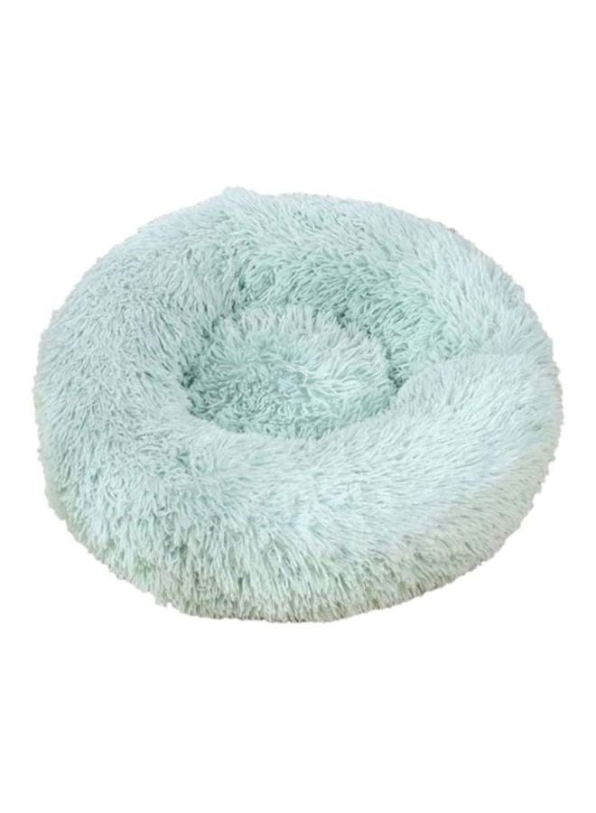 Decdeal Donut Style Soft Plush Pet Bed Mint Green 60cm