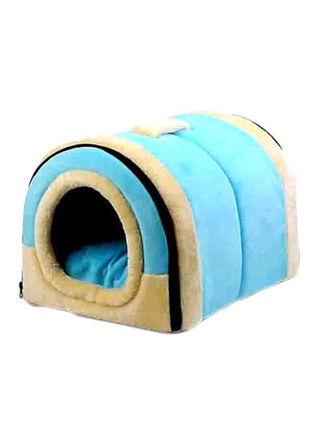 Sharpdo Pet Cloth Nest Blue/Beige/Black 33x30x28cm - Image 1
