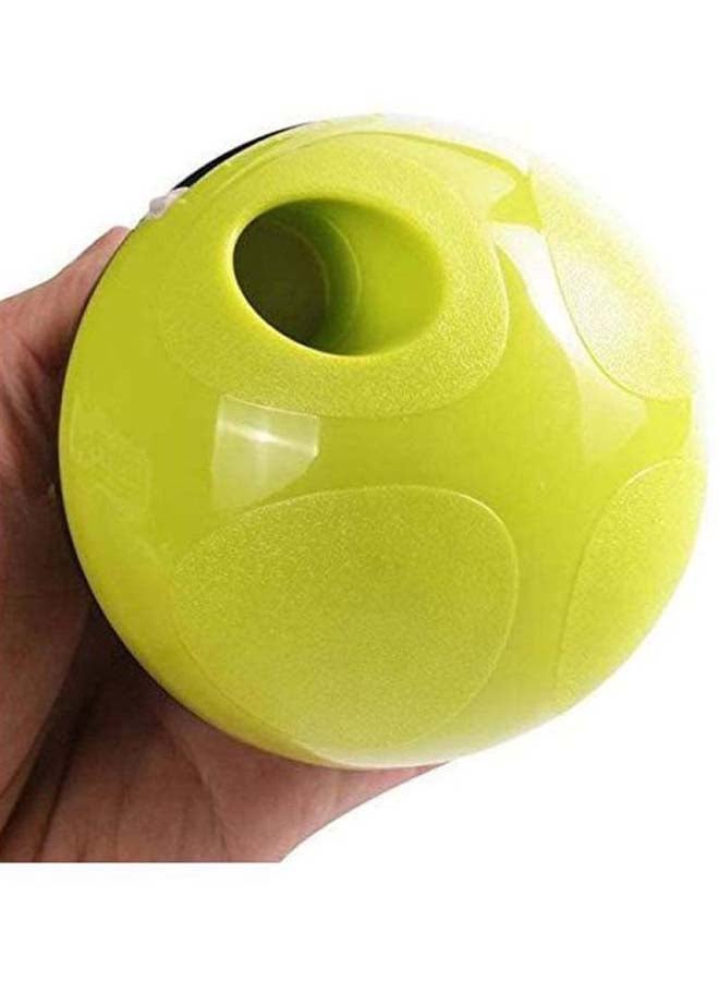 بيوينتي لعبة مغذية بتصميم كرة تقوم بتوزيع قدر ضئيل من الطعام شفاف / أخضر 11.7x10سم - Image 3