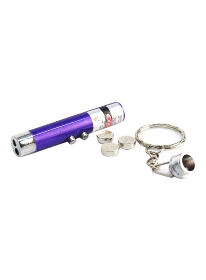 Beauenty Led Training Cat Play Toy Purple/Silver/Black - Image 1