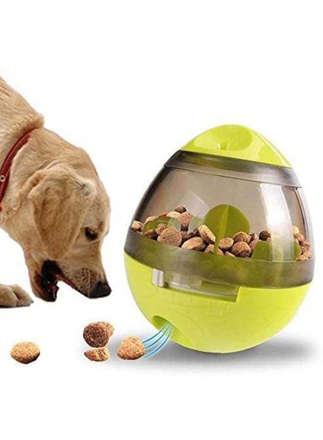 بيوينتي لعبة مغذية بتصميم كرة تقوم بتوزيع قدر ضئيل من الطعام شفاف / أخضر 11.7x10سم - Image 4