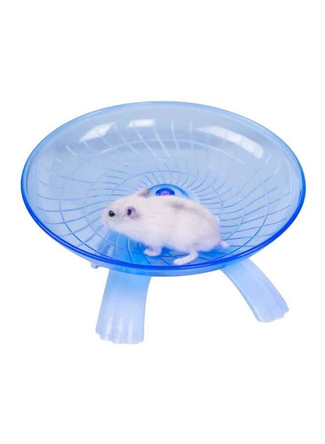 بيوينتي لعبة عجلة تمارين دوارة للهامستر بدون صوت أزرق/ أبيض - Image 3