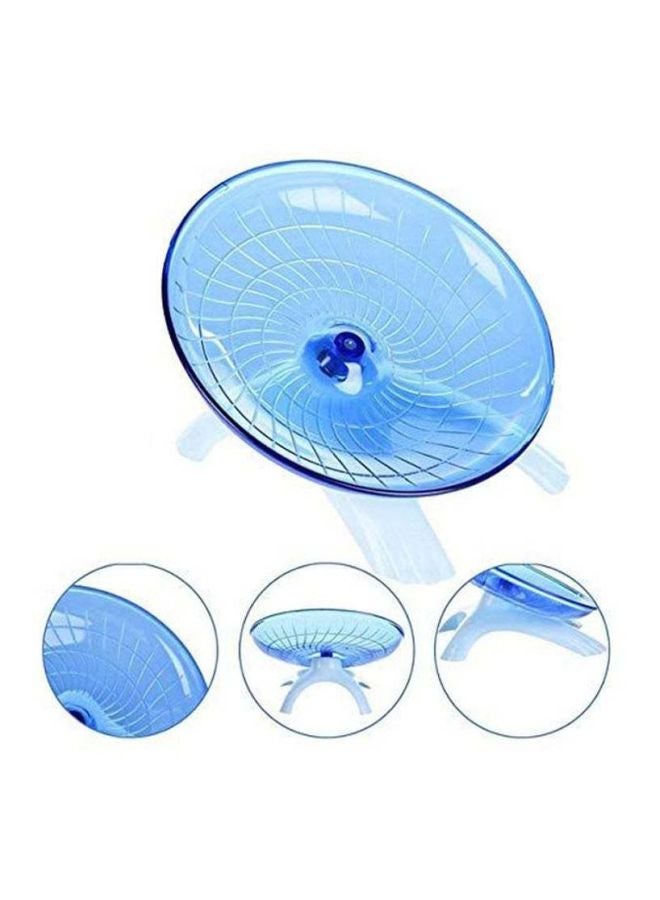 بيوينتي لعبة عجلة تمارين دوارة للهامستر بدون صوت أزرق/ أبيض - Image 2