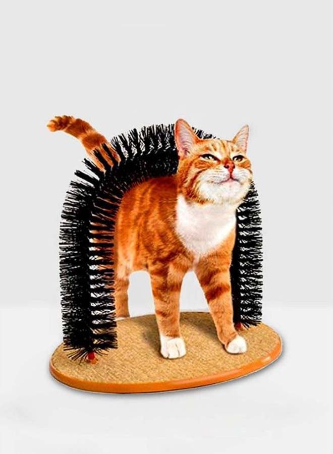 بيوينتي لعبة عملية مناسبة لزحف وخربشة القطط أسود / بيج - Image 3