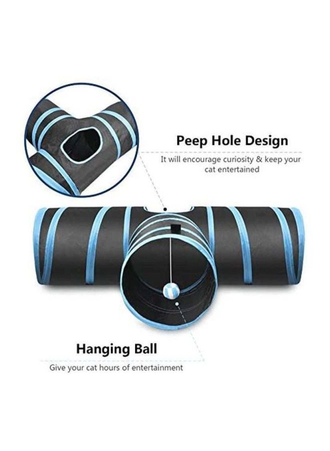 Beauenty 3-Way Foldable Cat Toy Black/Blue 30x80cm - Image 3