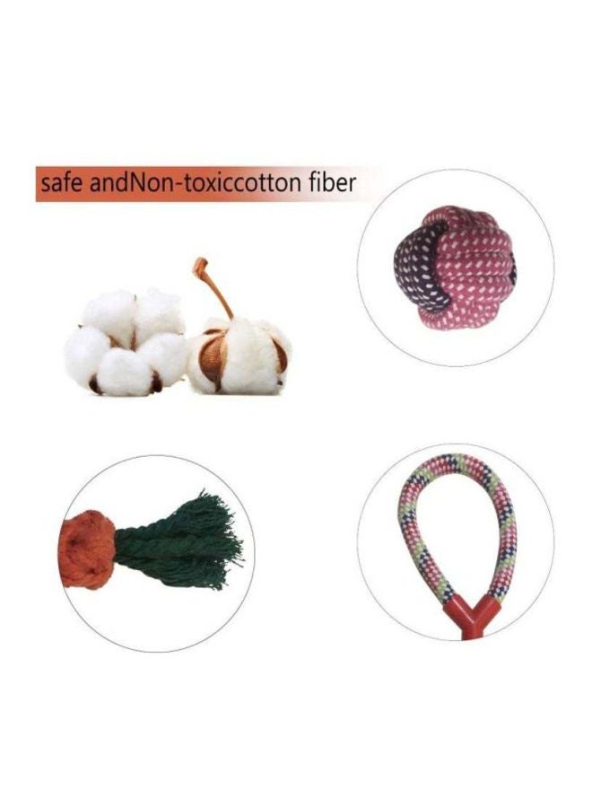 بيوينتي مجموعة ألعاب للجراء الأليفة من 10 قطع أزرق/أحمر/أخضر - Image 3