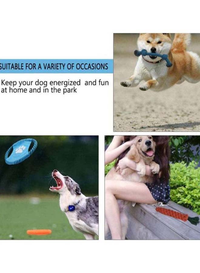 بيوينتي مجموعة ألعاب للجراء الأليفة من 10 قطع أزرق/أحمر/أخضر - Image 4