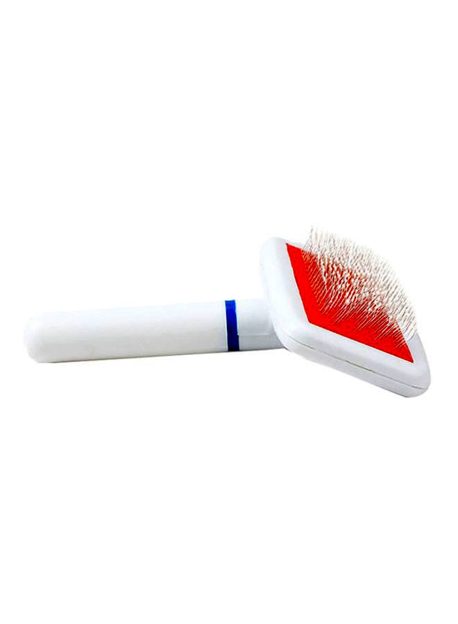 Beauenty Pet Grooming Brush White/Red - Image 1