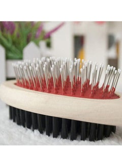 Beauenty 2-Piece Pet Hair Brush Set Beige/Red/Black  - Image 5