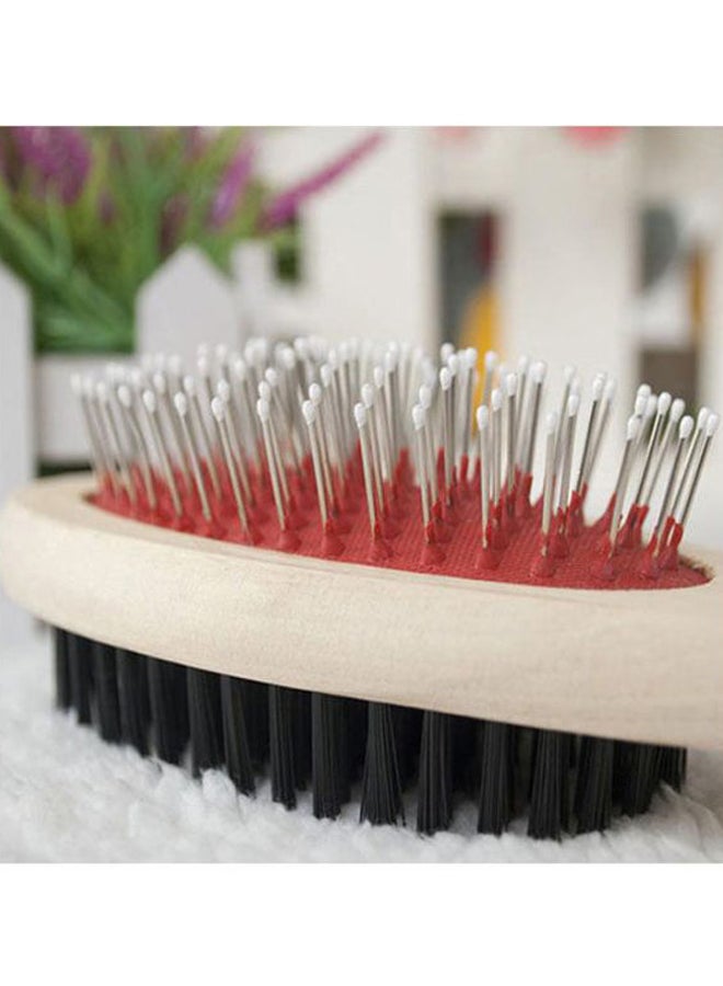 Beauenty 2-Piece Pet Hair Brush Set Beige/Red/Black  - Image 5