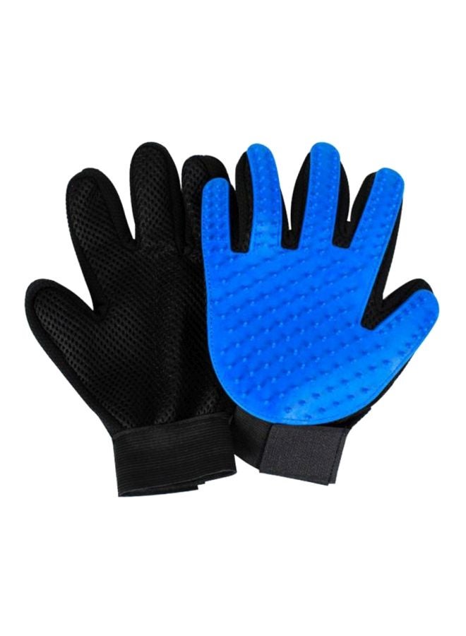 Sharpdo Massage Gloves Blue/Black 22x13x1cm 