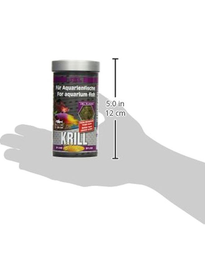 JBL - Premium Krill Flakes Food For Freshwater And Marine Aquarium Fish 250ml - Image 1