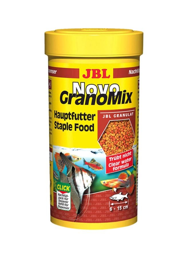 JBL NovoGranoMix Fish Food Green/Yellow 250ml - Image 1