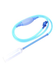 Aquarium Siphon Pump Blue/White 2.5meter