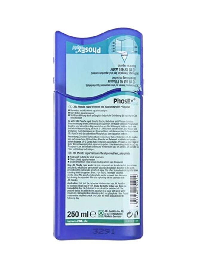 JBL PhosEx Rapid Phosphate Remover Blue 250ml - Image 2