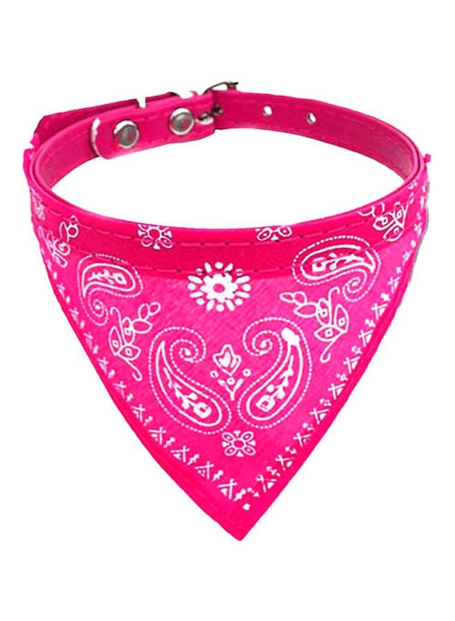 Cool Baby Polyurethane Adjustable Pet Collars Pink/White - Image 1