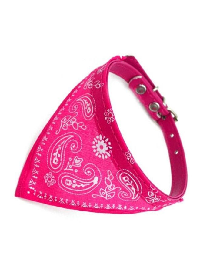 Cool Baby Polyurethane Adjustable Pet Collars Pink/White - Image 2