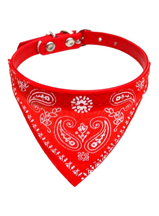 Cool Baby Adjustable Pet Collar Red/White  - Image 1