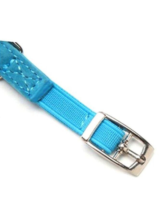 Cool Baby Rhinestone Studded Collar Necklace Sky Blue/Silver 30x1centimeter  - Image 3