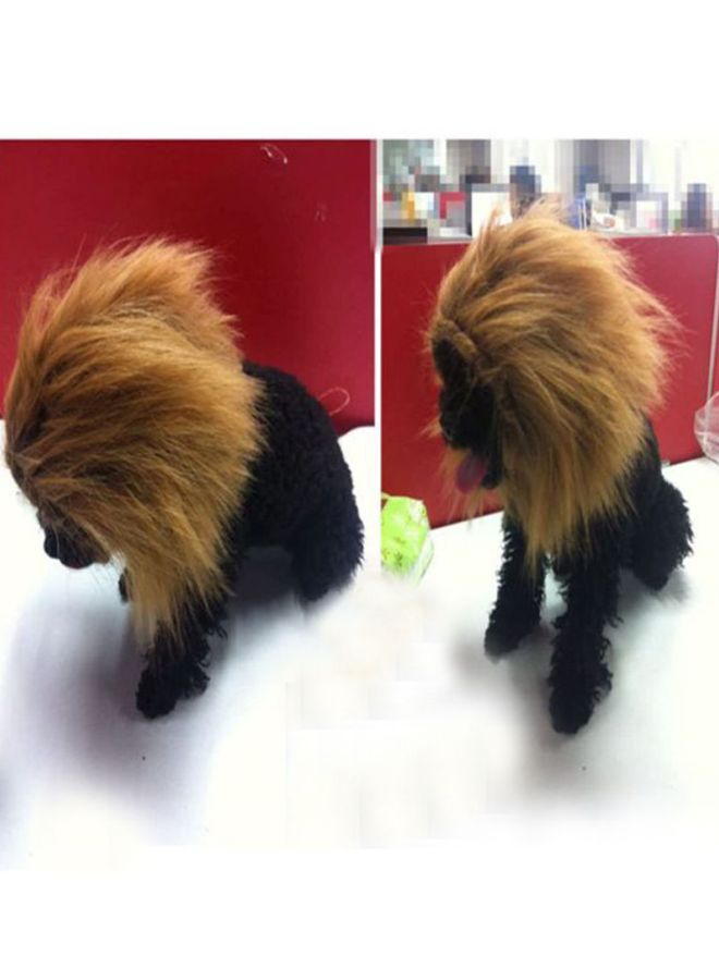 Beauenty Cosplay Pet Wig Multicolour 8 x 5.5 x 1inch - Image 4