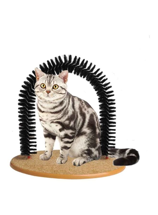 Beauenty Cat Arch Self Groomer Massager Beige/Black - Image 4